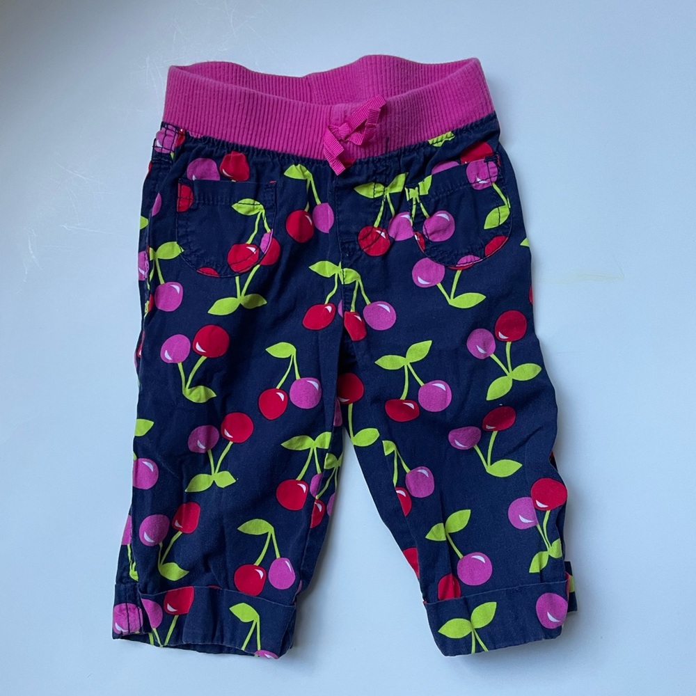 Cherry Capri Style pants - 2T
